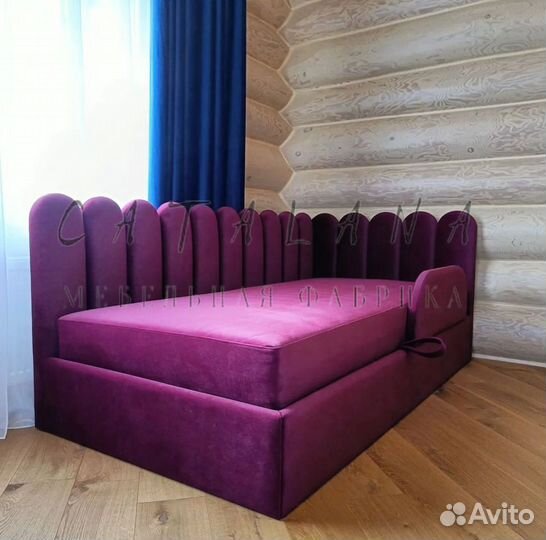 Детская кровать с мягкими бортиками/Без предоплаты