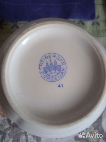 Чайная фарфоровая посуда СССР