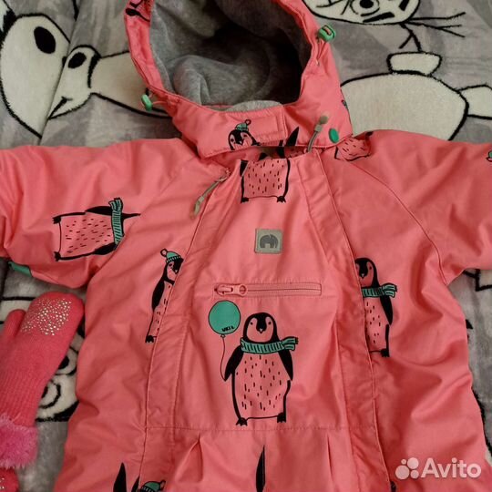 Зимний комбинезон для девочки