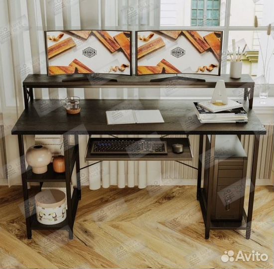 Стол в стиле лофт «Альфаро