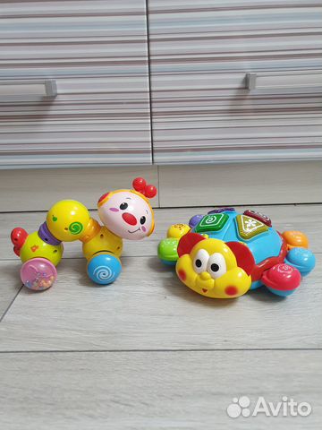 Игрушка музыкальная гусеница / умный жук