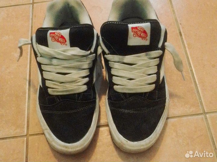 Кроссовки дутые Vans of the wall