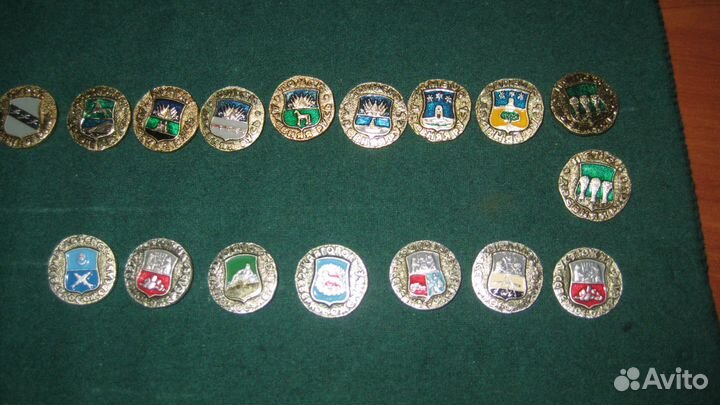 Набор значков 