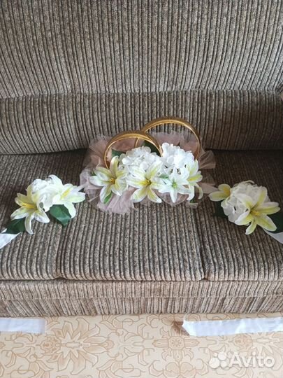 Свадебные аксессуары на машину