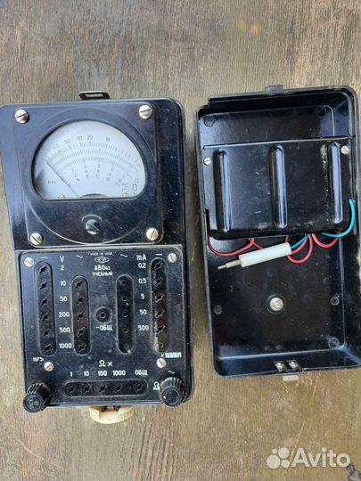 Аво 63 тестер СССР учебный мультиметр 1973г