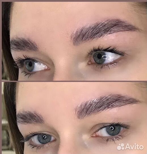 Модель на брови