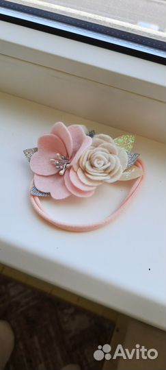 Повязка на голову для девочки