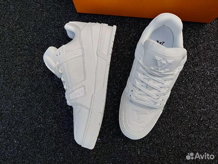 Кроссовки мужские Louis Vuitton Trainer Белые