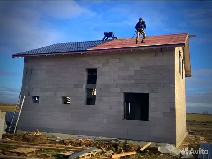 Строительство домов под ключ из газоблоков