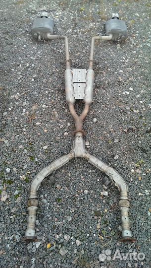 Глушитель резонатор приемная труба G35 G37 V36