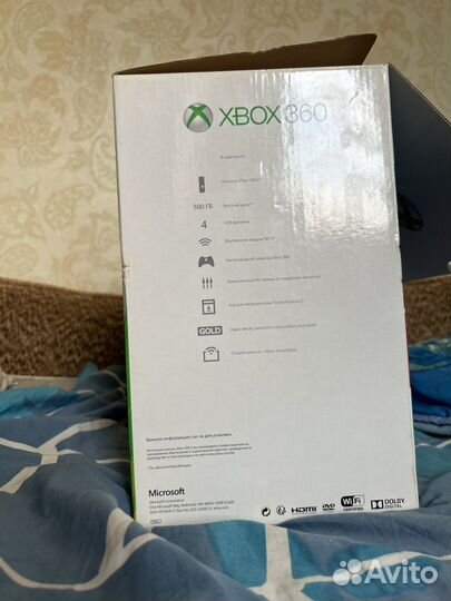 Xbox 360 + 3 игры 1 джостик