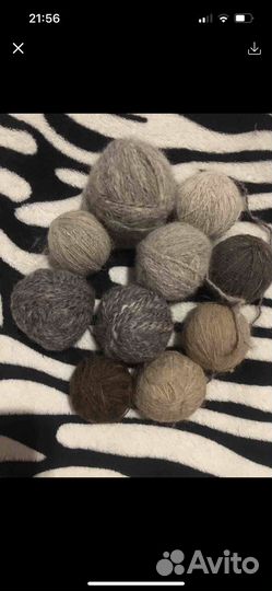 Пряжа для вязания собачий пух