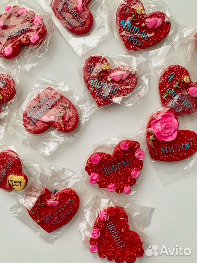 Магнитики на День влюбленных