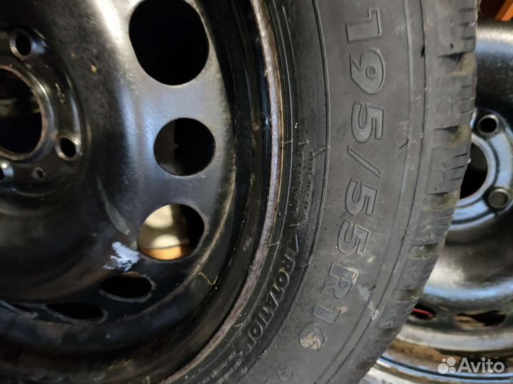 R16 Nokian Tyres Nordman 7 195/55, PCD 4x108 DIA 40