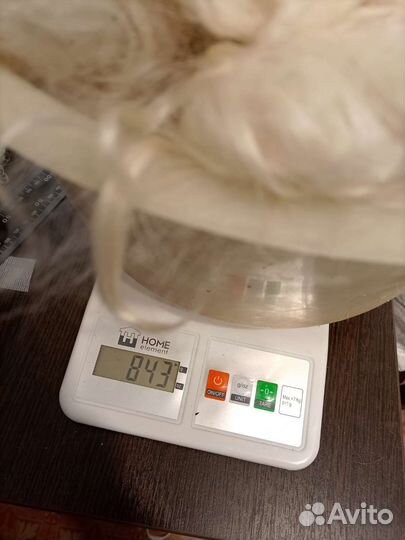 Козий пух, белый