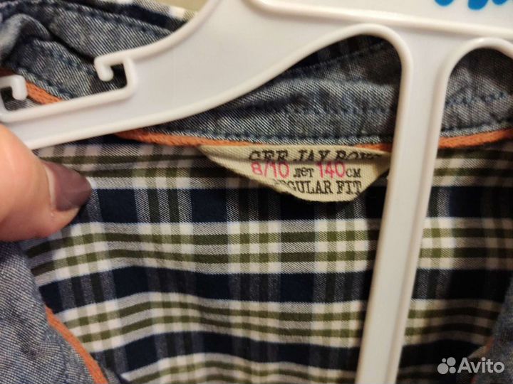 Рубашка и жилет на 140