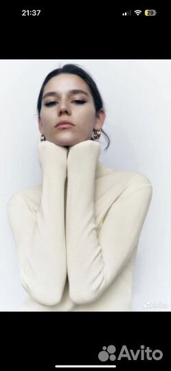 Новая Водолазка Zara xs-s