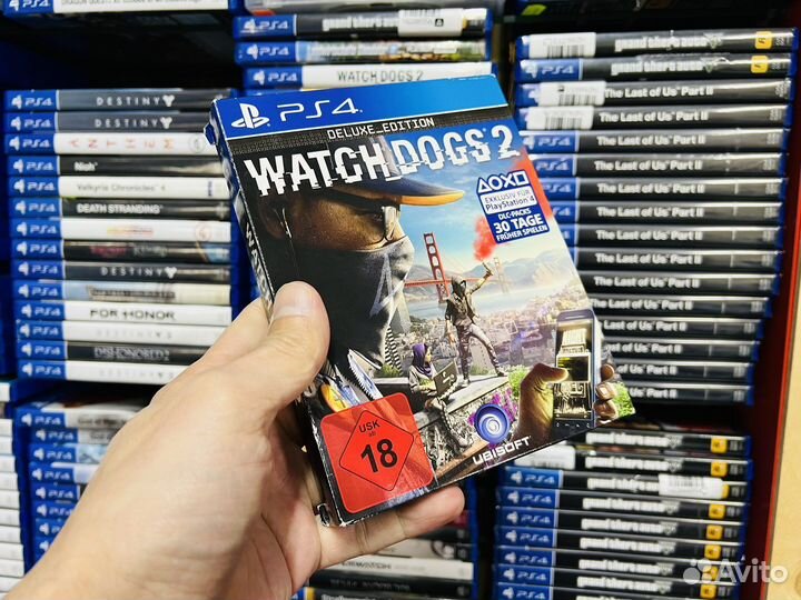 Watch dogs 2 ps4 диск