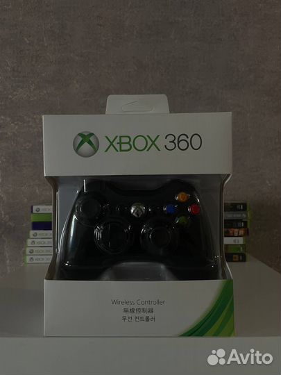 Геймпад xbox 360 беспроводной