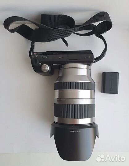 Цифровой фотоаппарат sony nex 5 + sel 18-200 / 3,5