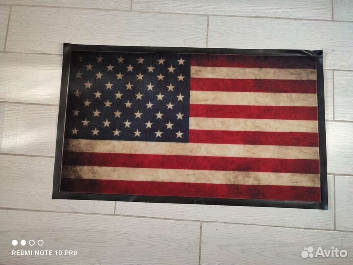 Коврик придверный с флагом США