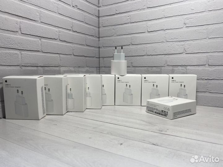 Блок для зарядки iPhone type-c адаптер