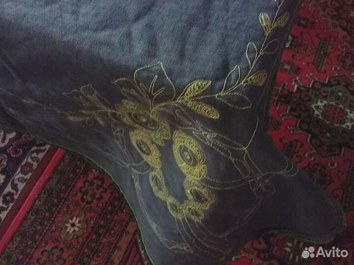 Скатерть1900-1910 г.Длинноворсовый высечной бархат