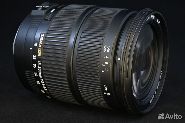 В ремонт sigma 18-200 DC OS HSM для canon