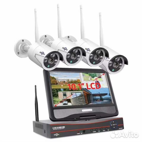 Видеонаблюдения с монитором и без