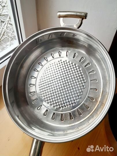 Сковорода сотейник нержавейка peterhof