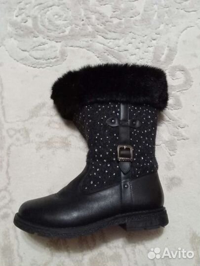 Сапоги зимние новые жён 35р