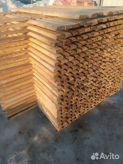 Штакетник деревянный