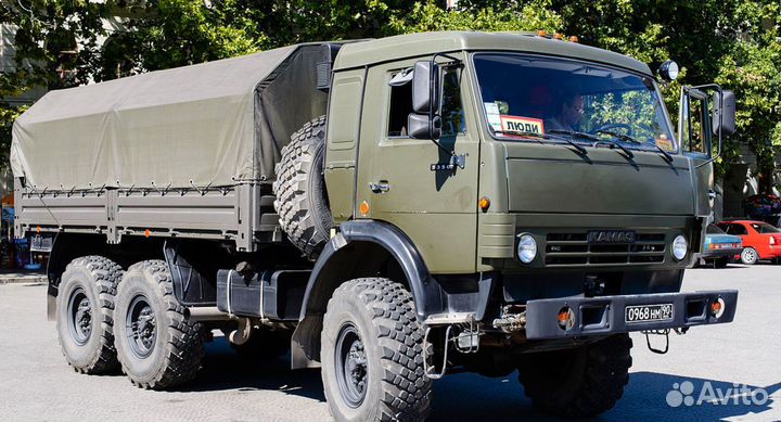 Тент на военный Камаз 5350