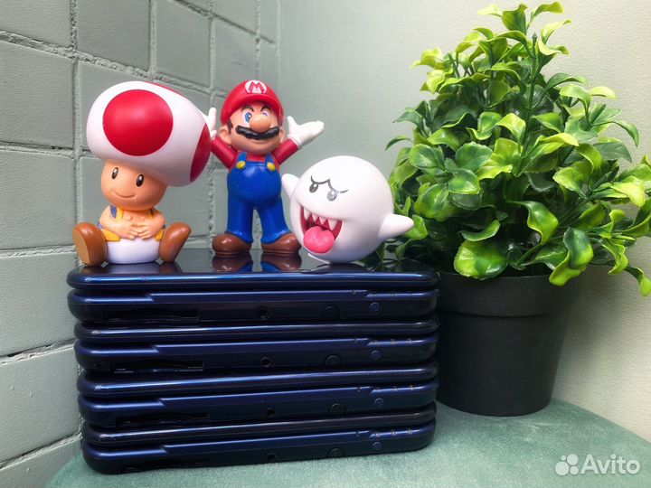 New Nintendo 3DS LL Blue 64GB Прошитая Японка