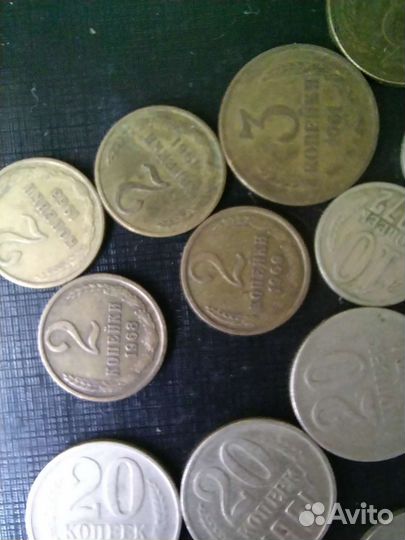 Монеты СССР 61 штука