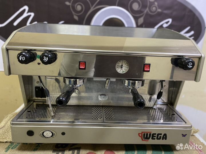 Кофемашина wega двух рожковая