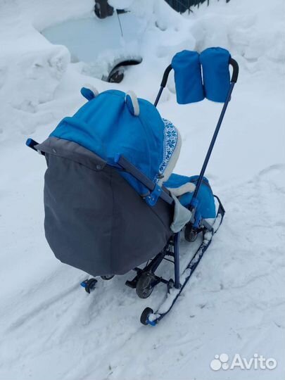 Санки коляска детские