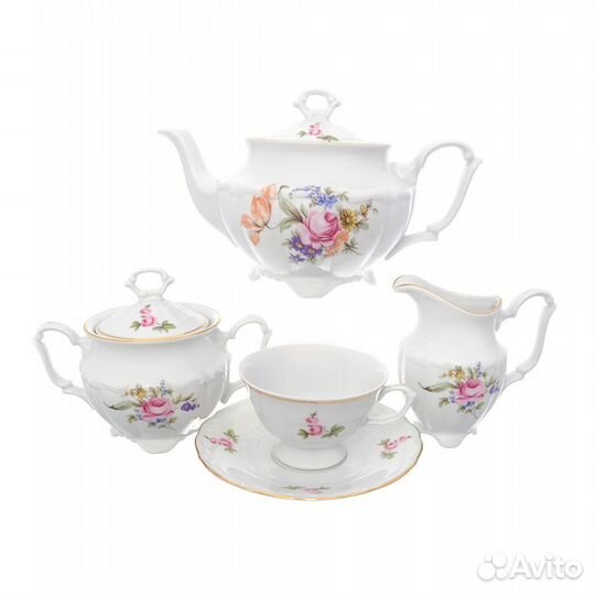 Чайный сервиз на 6 персон 