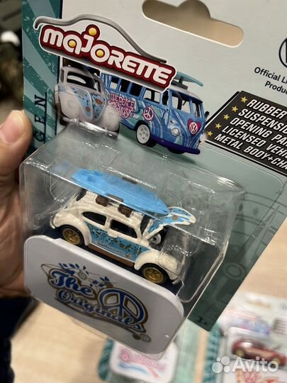 Majorette Volkswagen Golf Transporter T1 Beetle