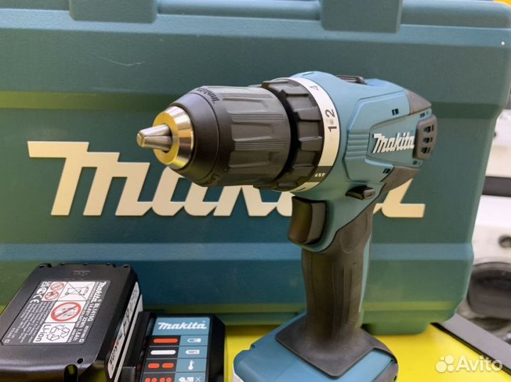 Аккумуляторная дрель-шуруповерт Makita DF347D 14,4