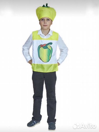 Костюм овощи фрукты вишня слива груша
