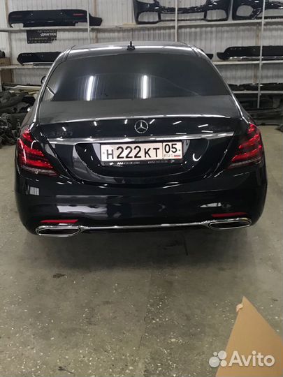 Рестайлинг Mercedes W222 amg sport оригинал
