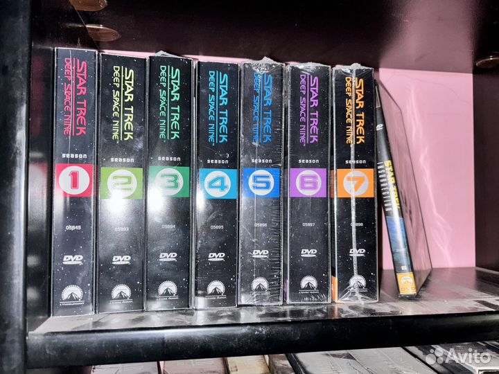Dvd диски star trek