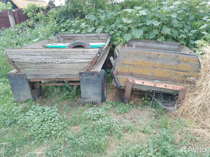 Продаю телегу и сани