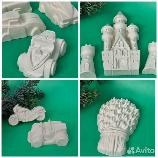 Гипсовые фигуры для раскрашивания