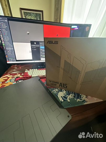 Игровой ноутбук asus tuf gaming a15