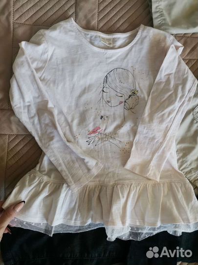 Вещи пакетом на девочку 128