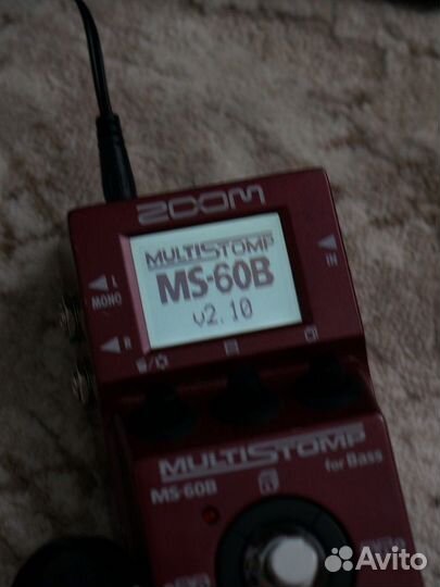 Процессор эффектов для бас-гитары Zoom MS-60b