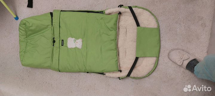 Конверт трансформер зимний на овчине womar