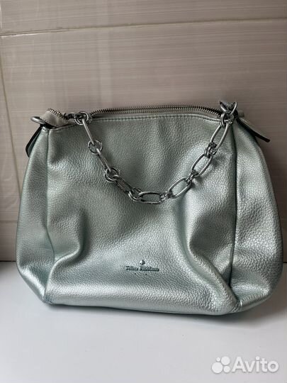 Сумка женская натуральная кожа италия б/у